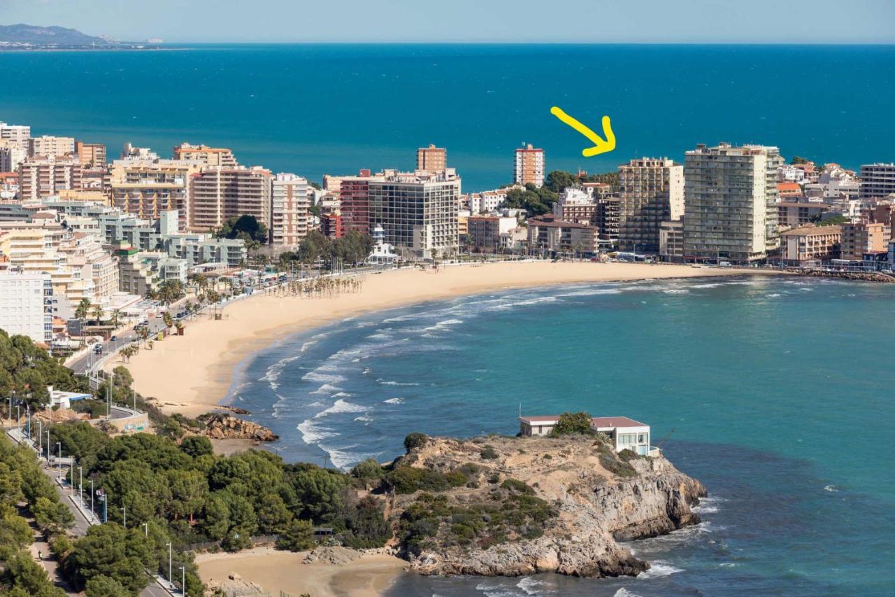 Apartamento En Primerisima Linea De Playa Con Espectaculares Vistas Netflix, Prime Y Disney Oropesa del Mar Dış mekan fotoğraf